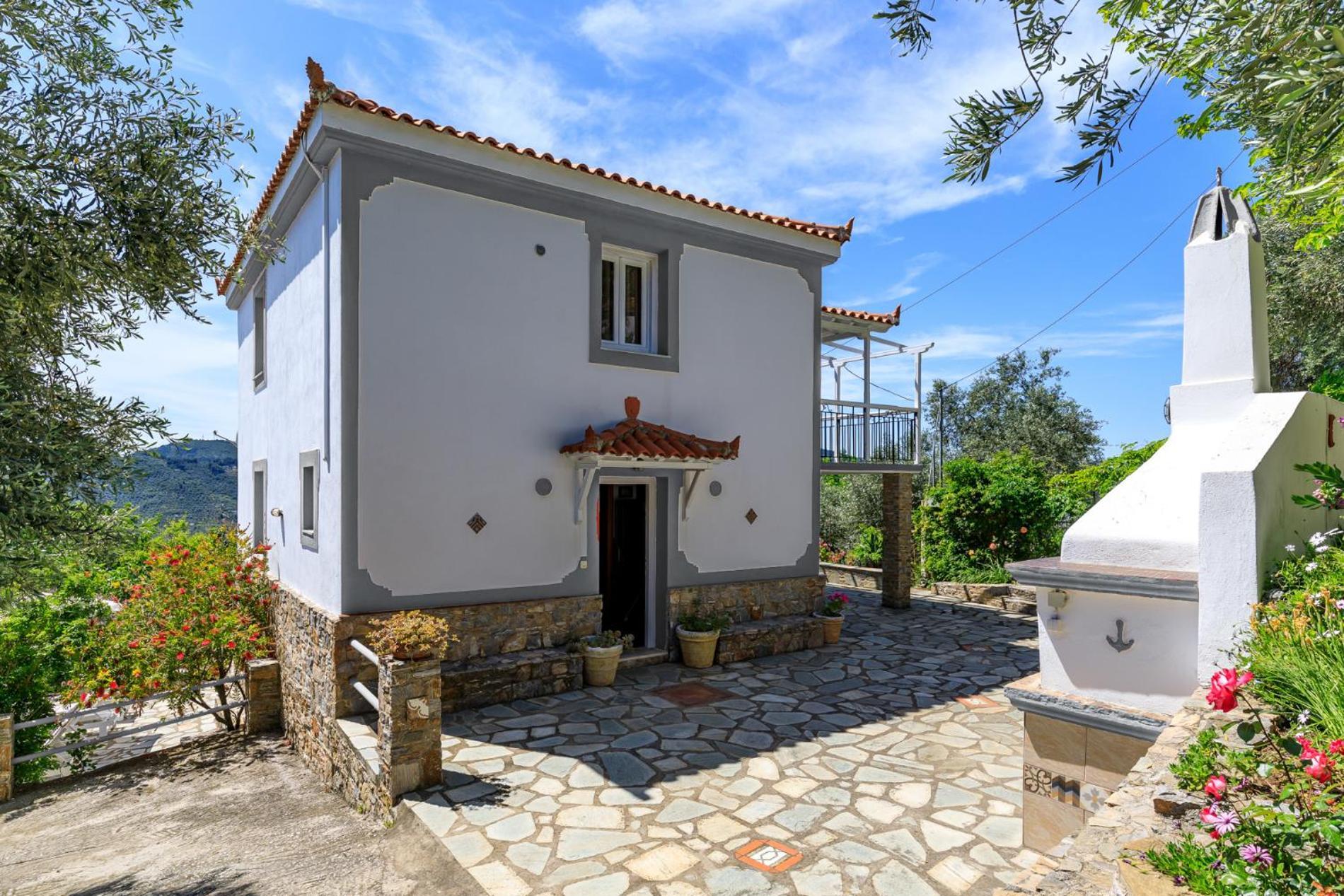 Villa Agia Marina スコペロス エクステリア 写真