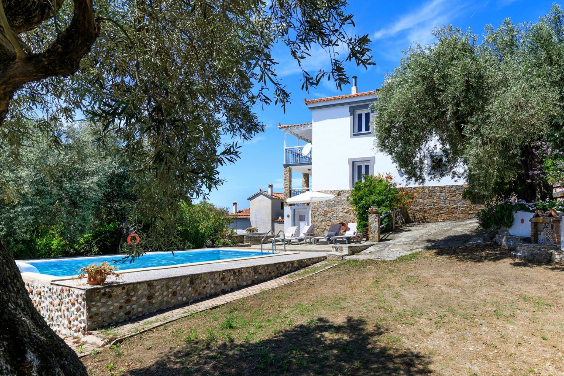 Villa Agia Marina スコペロス エクステリア 写真